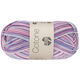 Lana Grossa COTONE Print/Spray/Mouliné | 354-blanc/rose/pourpre/violet/bleu comme violettes