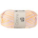 Lana Grossa COTONE Print/Spray/Mouliné | 357-jaune clair/pourpre tendre/rosé/écru