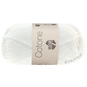 Lana Grossa COTONE | 022-blanc
