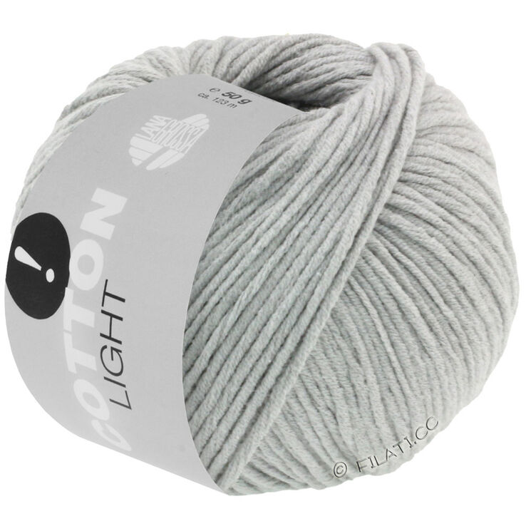 Lana Grossa COTTON LIGHT | 04-gris clair