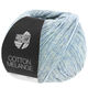 Lana Grossa COTTON MÉLANGE | 01-bleu gris