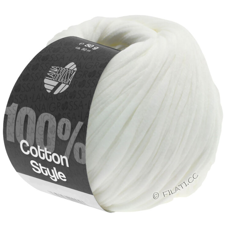 Lana Grossa COTTON STYLE | 01-blanc