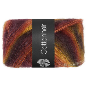 Lana Grossa COTTONHAIR | 110-jaune/orange/rouille/bourgogne/brun foncé