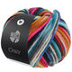Lana Grossa CRAZY | 04-rose vif/violet foncé/bleu clair/bleu/ambre/anthracite