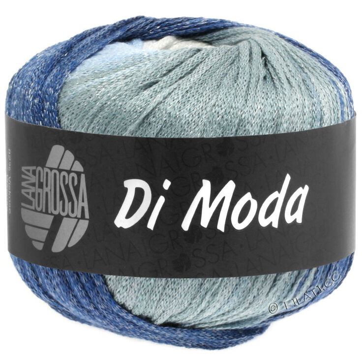 Lana Grossa DI MODA | 01-blanc/bleu clair/gris clair/jean