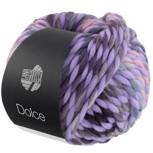 Lana Grossa DOLCE | 07-pourpre/rose lilas/aubergine/gris bleu