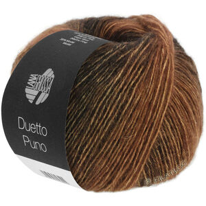 Lana Grossa DUETTO PUNO | 102-nougat/brun gris/brun noir