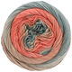 Lana Grossa ELASTICO Dégradé | 715-corail/gris bleu/bois de rose/beige rouge