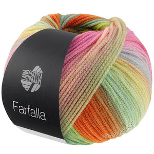 Lana Grossa FARFALLA | 05-abricot/orange/rose vif/rose/pistache/vert clair/vert menthe/vert lac/jaune clair