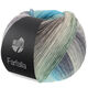 Lana Grossa FARFALLA | 15-bleu foncé/bleu clair/gris foncé/gris clair/terre d'ombre/turquoise/mûre/gris pourpre/beige/pétrole/rouge vin/rose/vert