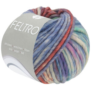 Lana Grossa FELTRO Camino | 846-bleu gris/jean/jade/prune/mûre/gris fumé