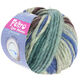 Lana Grossa FELTRO Color Melange | 1009-mûre/bleu jean/gris/gris vert