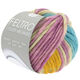 Lana Grossa FELTRO Color Melange | 1012-beige/pourpre/pétrole/jaune miel
