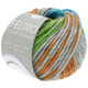 Lana Grossa FELTRO Color Melange | 1016-turquoise/chameau/gris clair/vert clair