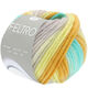 Lana Grossa FELTRO Line | 435-turquoise/moutarde/gris clair/vanille