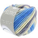 Lana Grossa FELTRO Line | 438-blanc/gris clair/gris moyen/bleu clair/centaurée