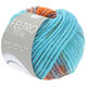 Lana Grossa FELTRO Peak | 1415-turquoise/orange/gris pourpre/gris