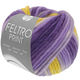 Lana Grossa FELTRO Print | 1316-pourpre/violet foncé/moutarde