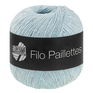 Lana Grossa FILO PAILLETTES | 09-bleu glace