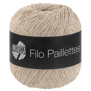 Lana Grossa FILO PAILLETTES | 18-beige clair