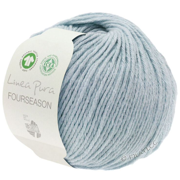 Lana Grossa FOURSEASON (Linea Pura) | 01-bleu clair