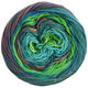 Lana Grossa FRESCO | 05-vert clair/pétrole clair/turquoise/orange/nature