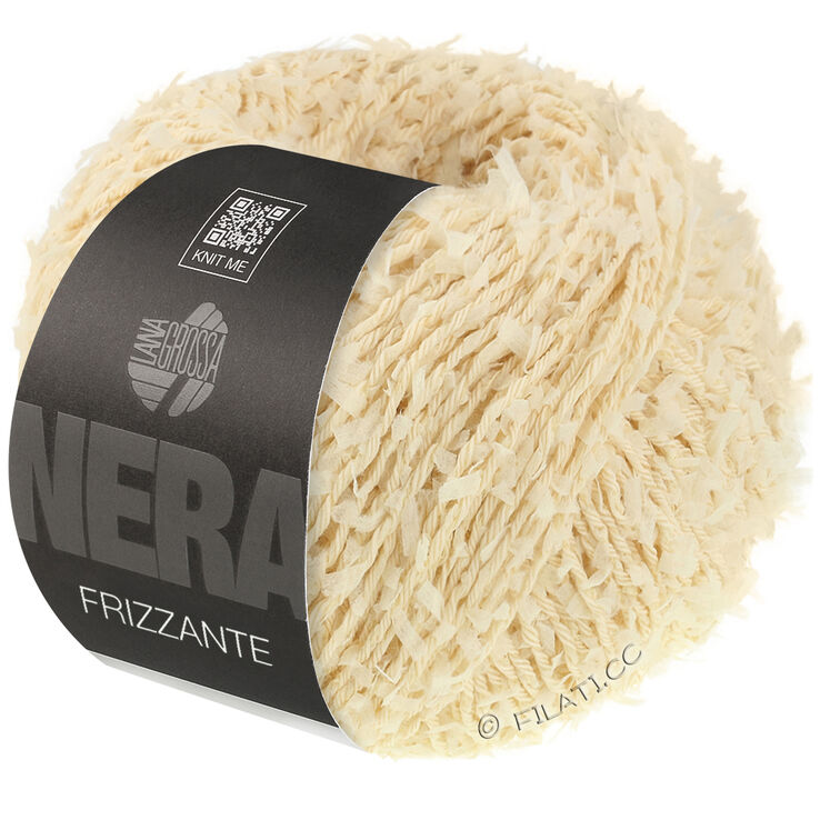 Lana Grossa FRIZZANTE (Nera) | 01-crème