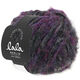 Lana Grossa FURRY Bicolor (lala BERLIN) | 101-mûre/aubergine/anthracite