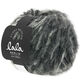 Lana Grossa FURRY Bicolor (lala BERLIN) | 106-gris/anthracite