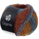 Lana Grossa GIGANTE | 19-gris acier/bleu gris/ocre/brun rouge/rouge vin