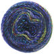 Lana Grossa GIOIA | 107-royal/turquoise/brun noir/menthe/gris vert