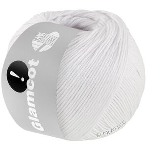 Lana Grossa GLAMCOT | 01-blanc