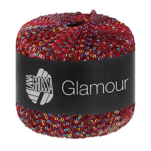 Lana Grossa GLAMOUR | 111-rouge foncé
