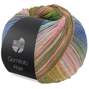 Lana Grossa GOMITOLO ALGA | 2023-bleu/jean/jade/rose/pourpre/kaki/olive/orange/vert jaune