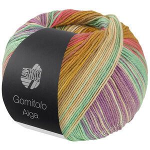 Lana Grossa GOMITOLO ALGA | 2028-jaune moutarde/rose/fuchsia/jade/blanc/jaune/pétrole/framboise/pourpre tendre/nature