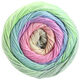 Lana Grossa GOMITOLO ALOHA | 301-rose/pêche/vert clair/bleu clair/gris clair/lilas