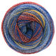 Lana Grossa GOMITOLO BENE | 760-ocre/marine/bleu clair/bleu gris/gris/rouille