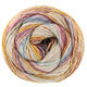 Lana Grossa GOMITOLO CALIFORNIA | 3046-bleu tendre/bleu ciel/ocre/jaune safran/mûre/baies