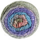 Lana Grossa GOMITOLO COLLINA | 1022-gris clair/gris pourpre/violet/turquoise/rose