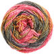 Lana Grossa GOMITOLO CONSETA | 705-rose bonbon/brun doré/taupe/gris foncé