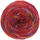 Lana Grossa GOMITOLO DENIM GRAFFITI | 353-rouge/rouge vin/aubergine/vert clair/bleu clair/turquoise