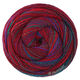Lana Grossa GOMITOLO DISEGNO | 527-rouge/rouge vin/violet/pétrole/rouge brun