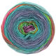 Lana Grossa GOMITOLO FELICE | 713-rose vif/rose/émeraude/rouge/violet/vert/turquoise/jaune