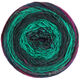 Lana Grossa GOMITOLO FINITO | 556-vert pétrole/bleu nuit/aubergine/violet bleu