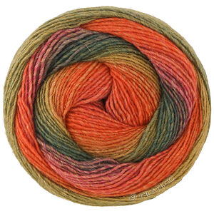 Lana Grossa GOMITOLO GALA | 4037-rouge/tomate/fuchsia/vert foncé/olive foncé/olive clair/brun