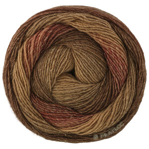 Lana Grossa GOMITOLO GALA | 4038-brun chocolat/brun foncé/nougat/chameau