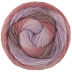 Lana Grossa GOMITOLO GALA | 4040-marron/mauve/pourpre/brun gris