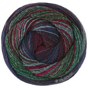 Lana Grossa GOMITOLO GALA | 4042-bleu nuit/anthracite/bourgogne/bordeaux/gris foncé/bleu gris