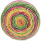 Lana Grossa GOMITOLO MEILENWEIT | 4011-jaune/orange/vert clair/rose vif/écru/saumon