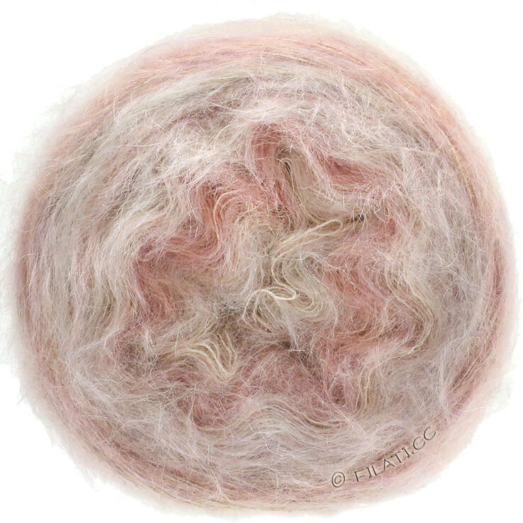 Lana Grossa GOMITOLO SILKHAIR | 201-rose/beige chiné